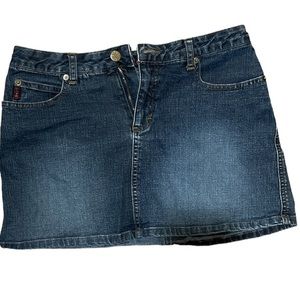 Mudd denim mini skirt